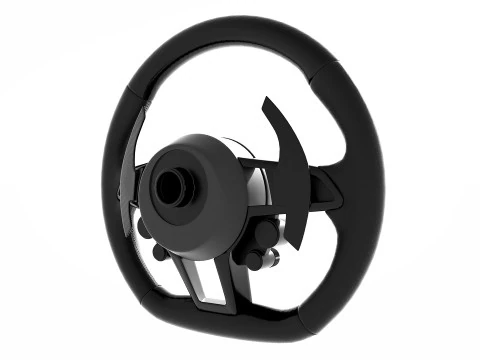 Audi R8 Steering wheel 3D Model