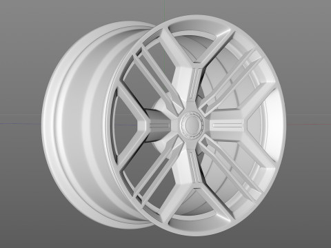 Polestar 6 wheel 3D 모델