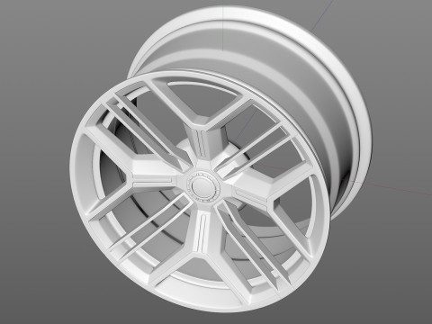 Polestar 6 wheel 3D 모델