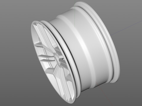 Polestar 6 wheel 3D 모델