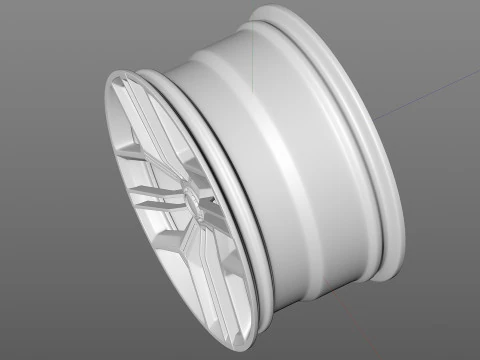 Polestar 6 wheel 3D Model