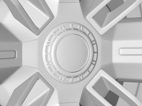 Polestar 6 wheel 3D 모델