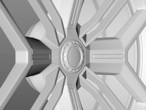 Polestar 6 wheel 3D Model