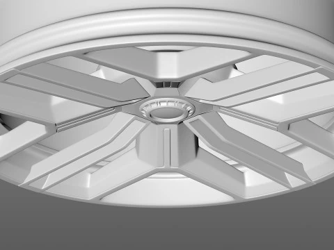 Polestar 6 wheel 3D Model