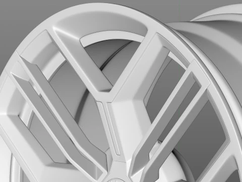 Polestar 6 wheel 3D Model
