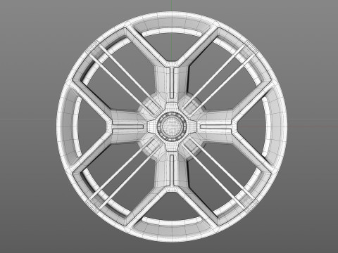 Polestar 6 wheel 3D 모델