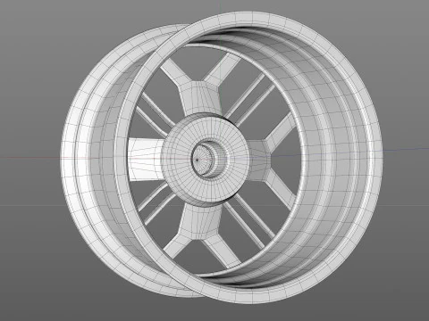 Polestar 6 wheel 3D Model