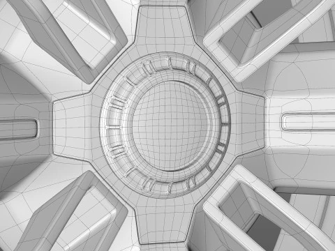 Polestar 6 wheel 3D Model