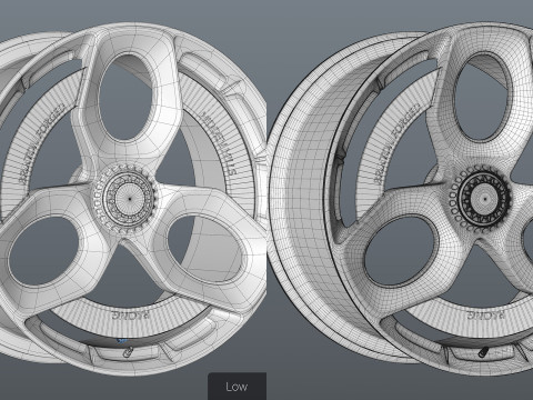 Brixton Forged Modello 3D