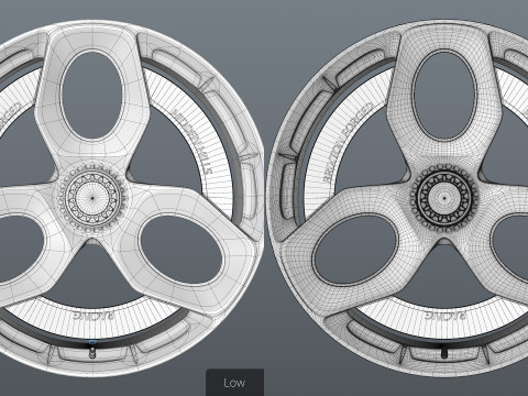 Brixton Forged Modello 3D