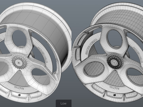 Brixton Forged Modello 3D