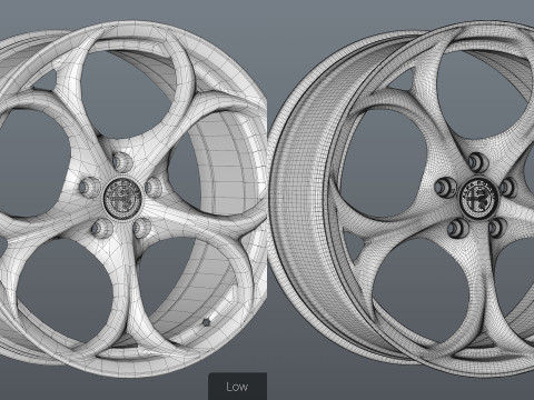 Alfa Romeo Modèle 3D