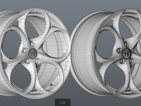 Alfa Romeo Modèle 3D