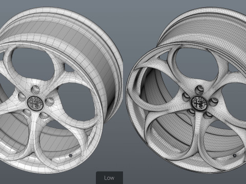 Alfa Romeo Modèle 3D