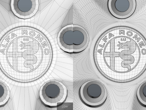 Alfa Romeo Modèle 3D