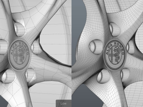 Alfa Romeo Modèle 3D