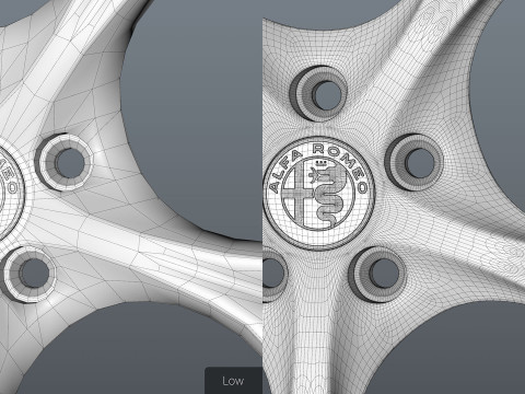 Alfa Romeo Modèle 3D