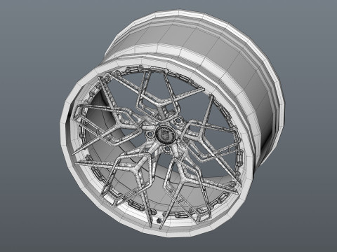HRE 3D 3D Model