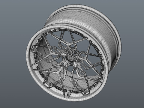 HRE 3D 3D Model