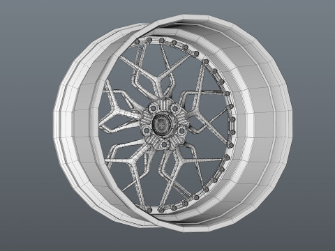 HRE 3D 3D Model