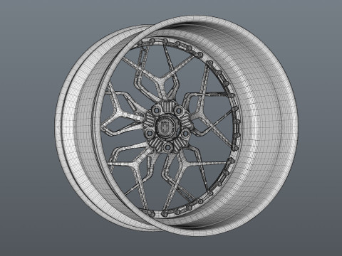 HRE 3D 3D Model