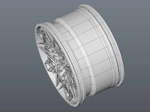 HRE 3D 3D Model