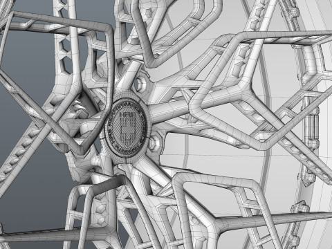 HRE 3D 3D Model