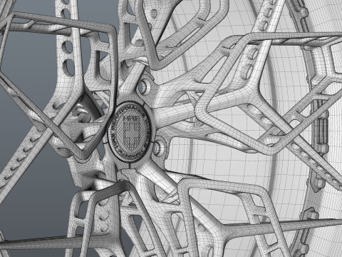 HRE 3D 3D Model