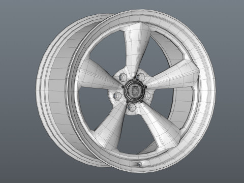 HRE 105 Modello 3D