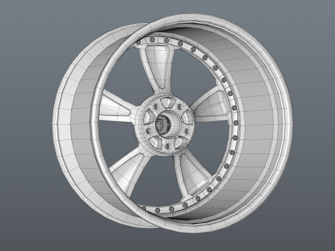 HRE 105 Modello 3D