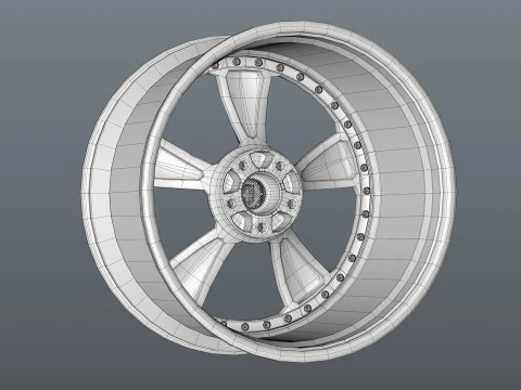 HRE 105 3D Model