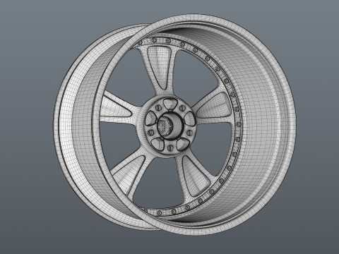 HRE 105 Modello 3D