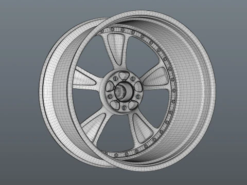 HRE 105 3D Model