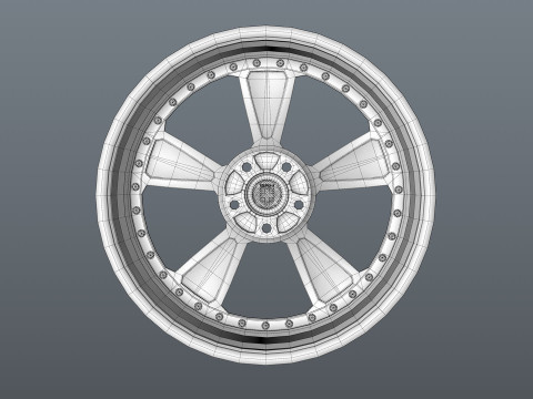 HRE 105 Modello 3D