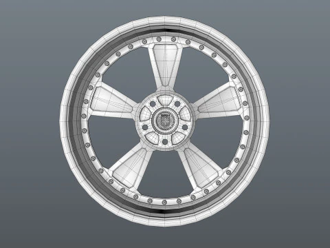 HRE 105 3D Model