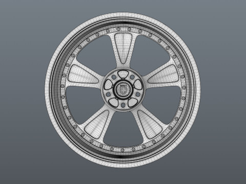 HRE 105 Modello 3D