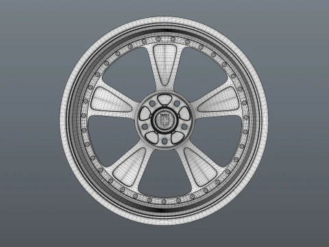HRE 105 3D Model