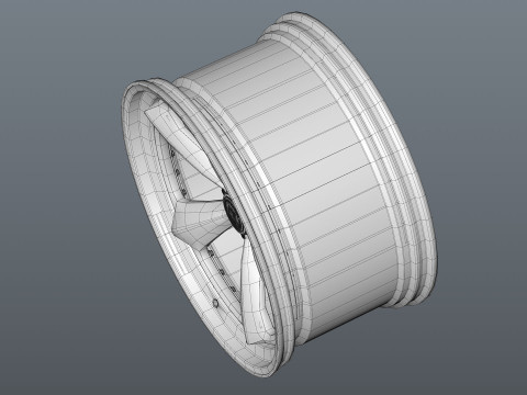 HRE 105 Modello 3D