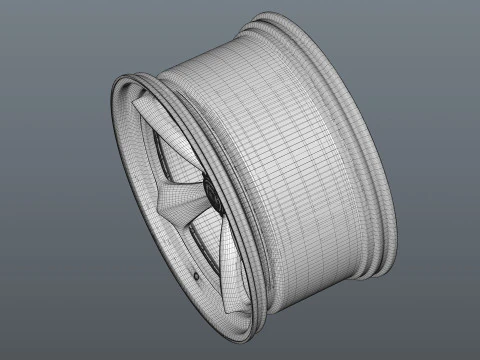 HRE 105 3D Model