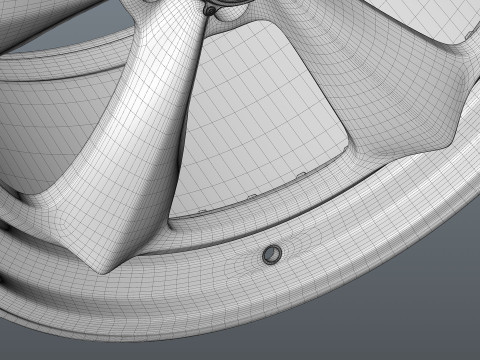 HRE 105 Modello 3D
