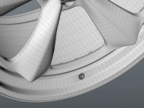 HRE 105 3D Model