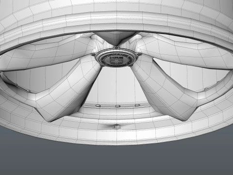 HRE 105 3D Model