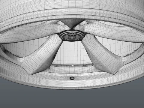 HRE 105 3D Model