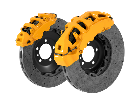 INSPEED Brake PC10 PC4 3D Model