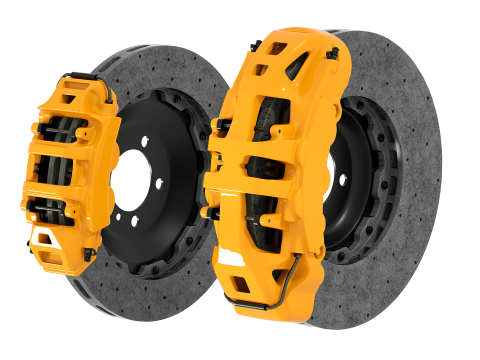INSPEED Brake PC10 PC4 3D Model