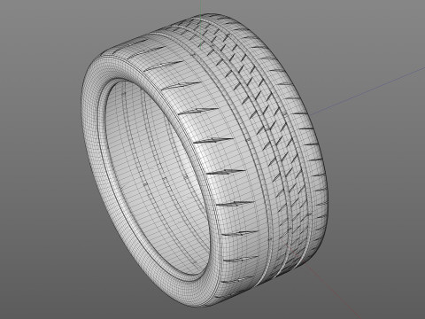 PILOT SPORT CUP 3D Model