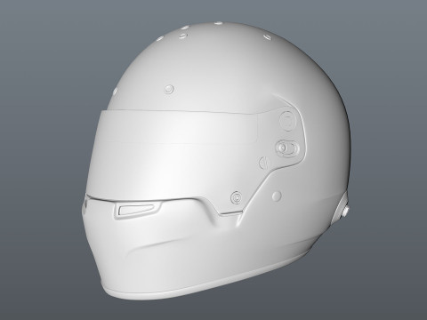 BELL RS7 PRO Helmet 3Dモデル