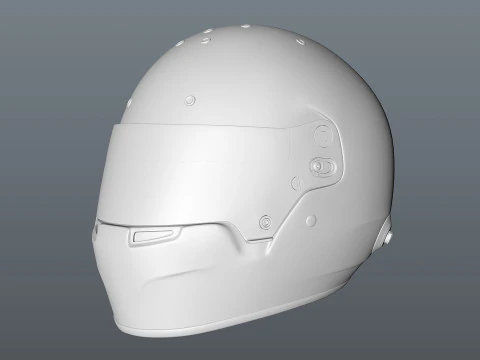 BELL RS7 PRO Helmet 3D Model