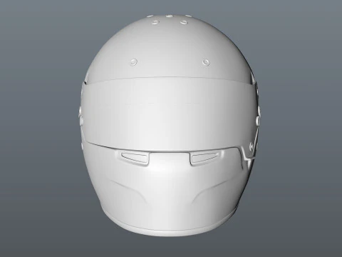 BELL RS7 PRO Helmet 3D Model