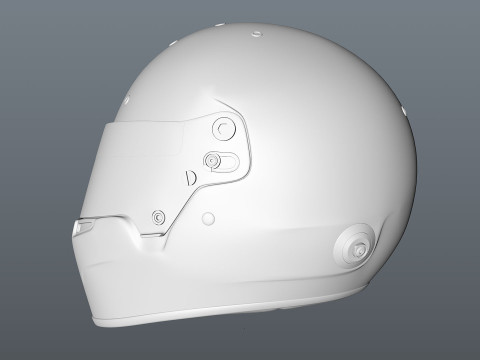 BELL RS7 PRO Helmet 3Dモデル